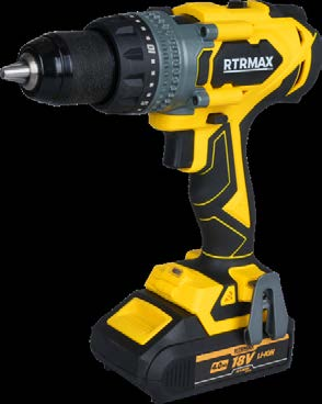 RTRMAX Akülü Darbeli Matkap ürün görseli