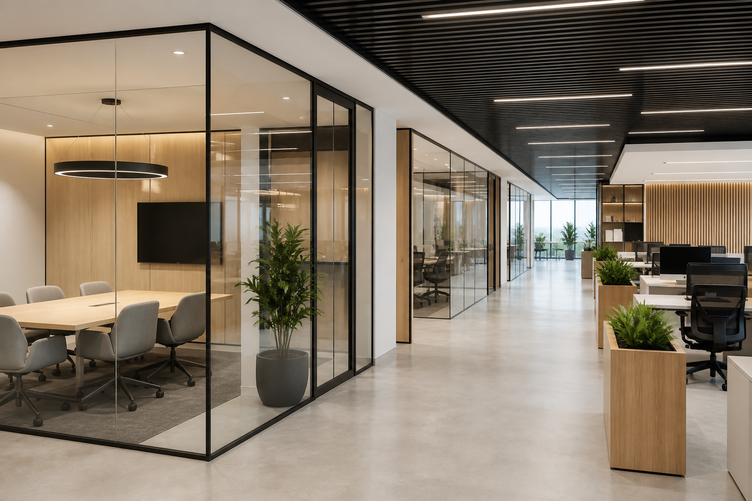 Ofis Fit-Out Uygulaması örnek görseli